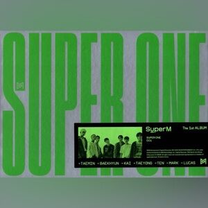 (NWOT) SuperM “Super One” 2nd Mini Album + Free 1st Mini Album